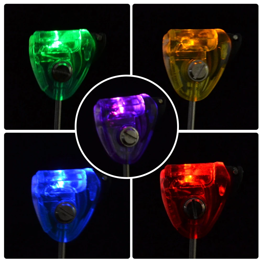 Hirisi LED Swingers de pesca iluminados indicador de caída para pesca de carpa B2015 accesorios de pesca - imagen 2