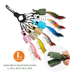 Fundas protectoras para anzuelos jig head de pesca