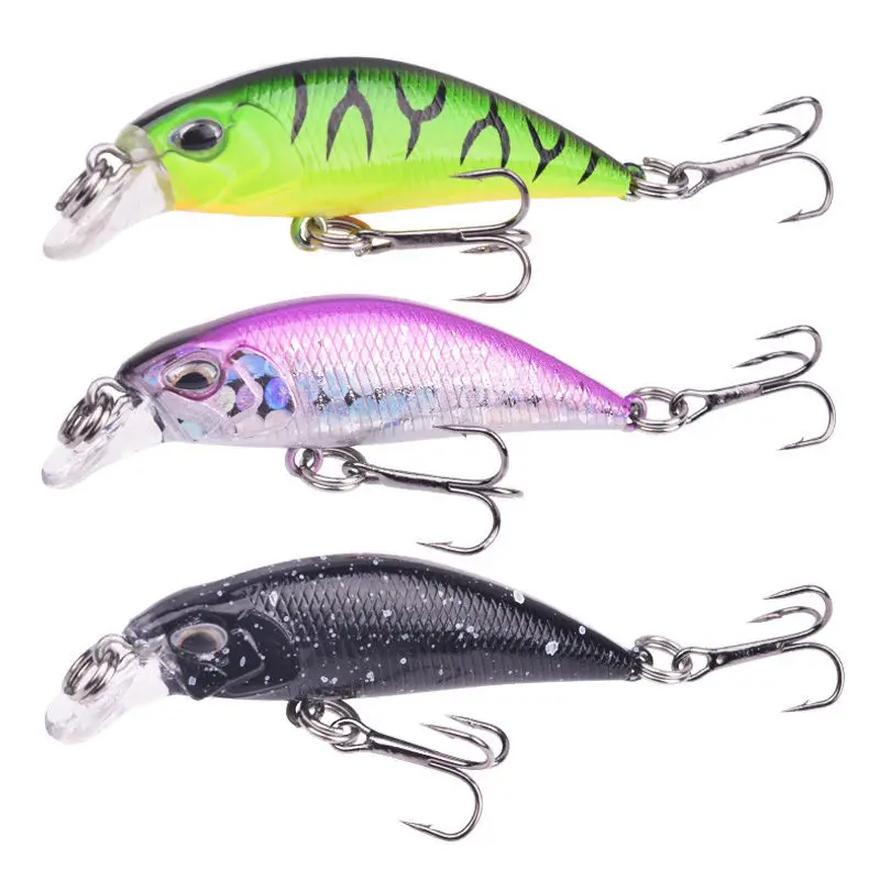 Señuelo de pesca que se hunde, cebo duro Artificial para trucha y lubina, 55mm, 48HS, 1 unidad - imagen 5