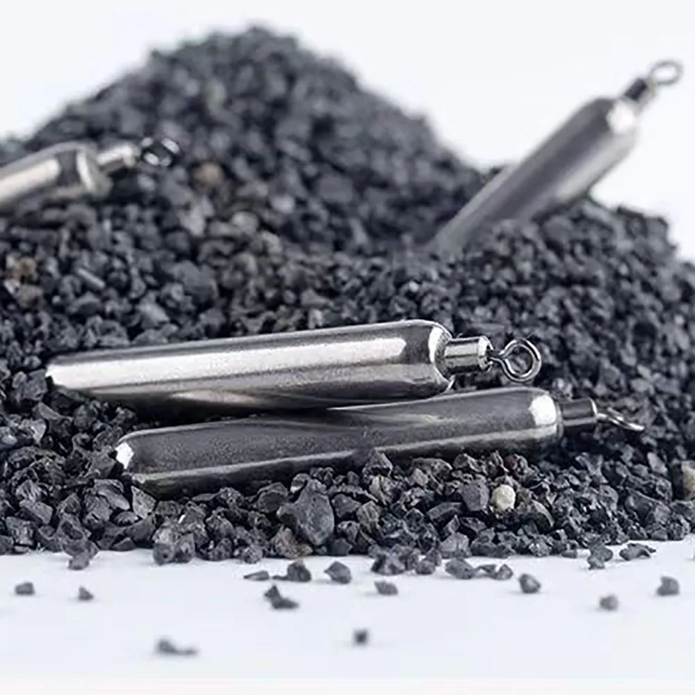 GOBAIT peso de Pesca de acero de tungsteno 5 unids/lote molde de plomo 3,5g 5,3g 7g tubo bala plomo colganteKit Pesca plantilla de Metal aparejos fundidos - imagen 3