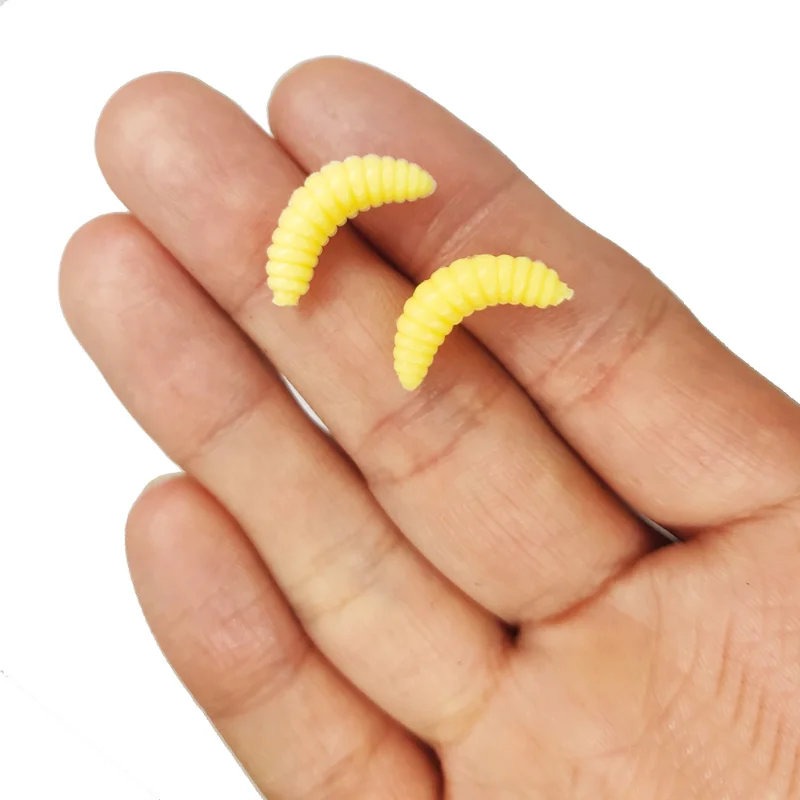 Señuelo de pesca de gusano realista, silicona suave, cebo artificial, olor a lombriz, aditivo para camarones, carpa lubina - imagen 4