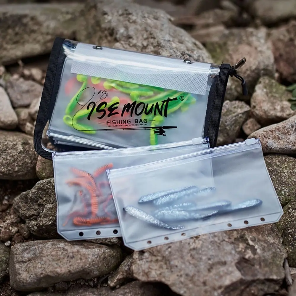 Bolsa de señuelos A6 divisoria – PVC transparente para pesca - imagen 2