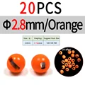 2.8mm 20pc Orange