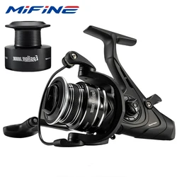 Carrete MIFINE-EPSILON Spinning con doble freno metal para agua salada