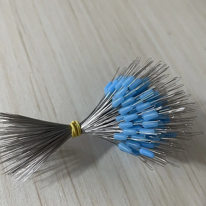 Anillo de pesca de silicona antihilo de ocho caracteres, herramientas de competición, 300 piezas - imagen 3