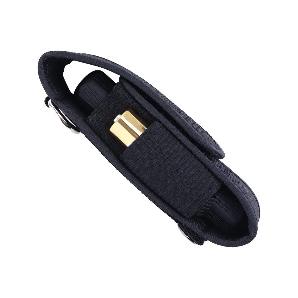 LED Camping Nylon T305/T309/T410 Flashlight Belt Holder Waist Pack Flashlight Pouch LED Torch sleeve - imagen 4
