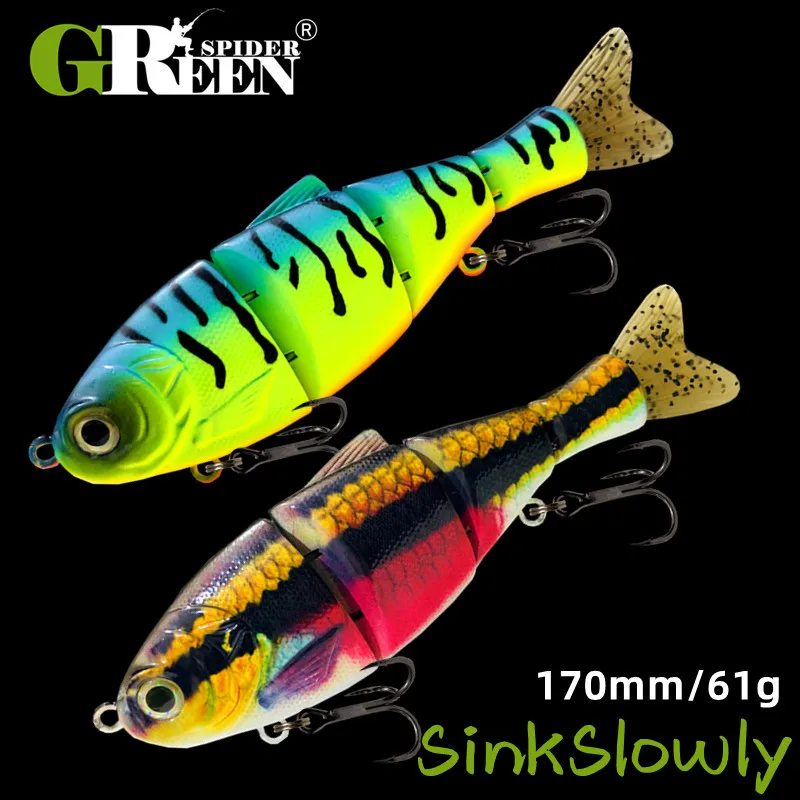 Swimbait hundimiento lento para lubina y trucha