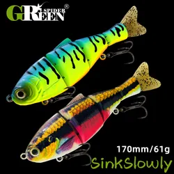 Swimbait hundimiento lento para lubina y trucha