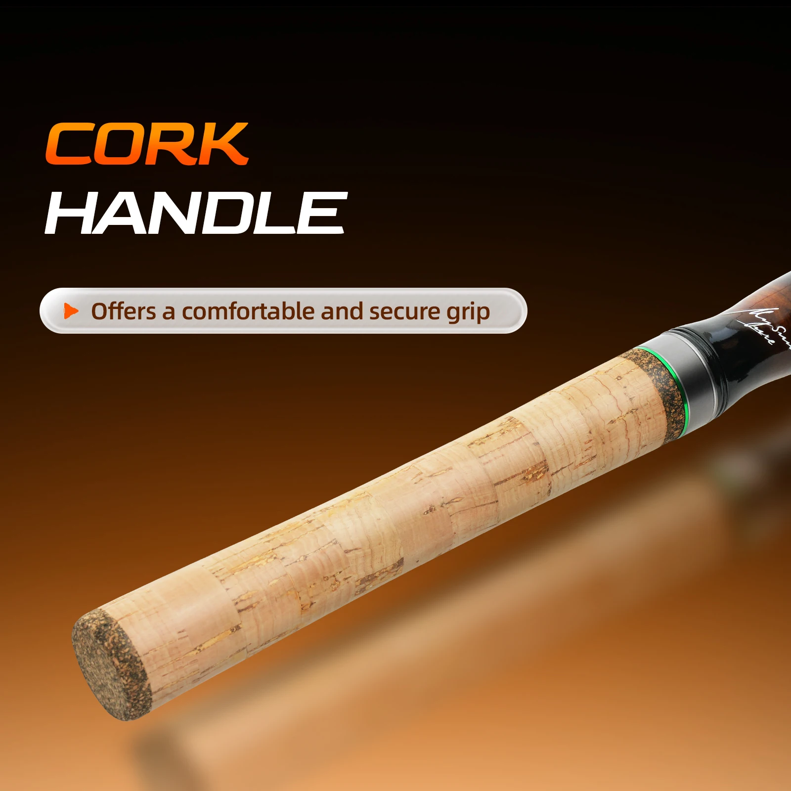 HANDING 78g Micro BFS caña de pescar caña de pescar de carbono peso del señuelo 1-8g FUJI ® Anillos guía O+A UL/L Power para caña de pescar de trucha BFS - imagen 5