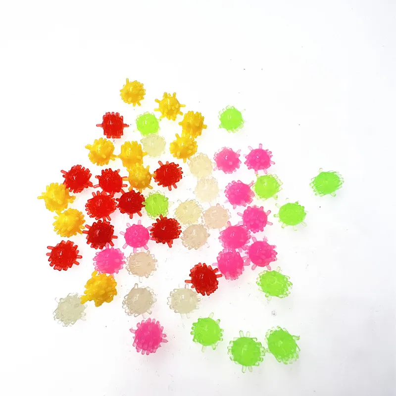 Señuelo Artificial de silicona para pesca, bola flotante luminosa para carpa, cebo blando con sabor a maíz, múltiples colores, 50 unids/lote por caja - imagen 2