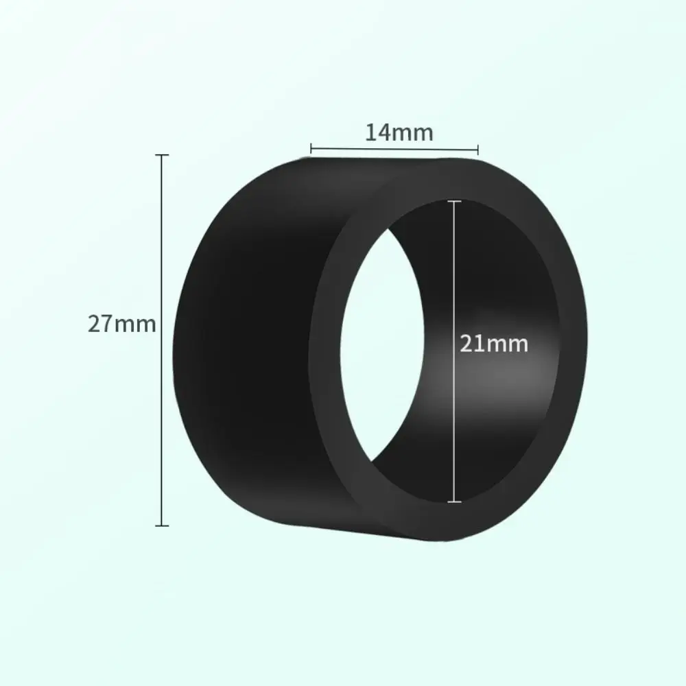 Mango de caña de pescar luminoso y ligero, banda de agarre de junta tórica de silicona suave, anillo de parada de varilla antideslizante no tóxico, 10 Uds. - imagen 2
