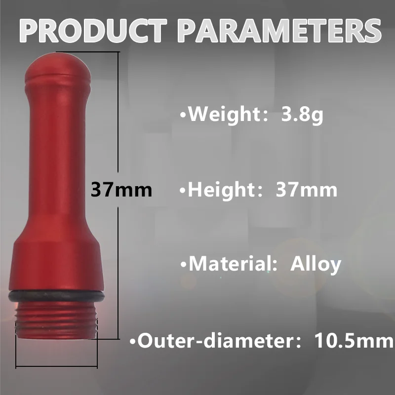 Kawa-soporte para carrete de pesca, accesorio para mantener el equilibrio, diámetro de tornillo de 10,5mm, adecuado para la mayoría de los carretes giratorios S, peso de 4,5g, longitud de 37,5mm - imagen 2