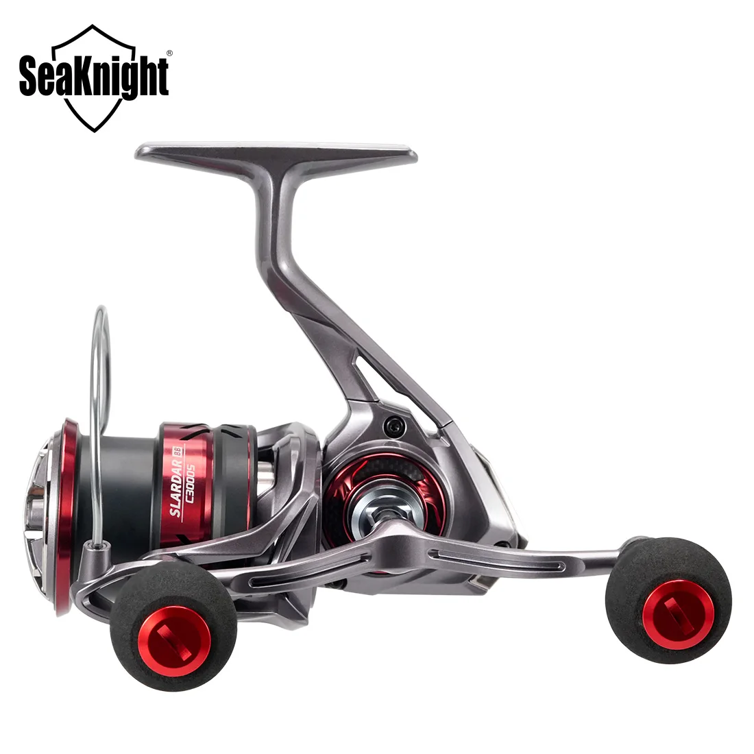 Nuevo carrete giratorio SEAKNIGHT SLARDAR C3000S 5,2: 1 228g 8kg carrete de contrabajo mango carrete de lanzamiento de larga distancia carrete poco profundo - imagen 5