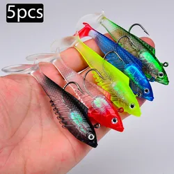 Swimbait vinilo con plomo – Señuelo biónico suave para aparejos