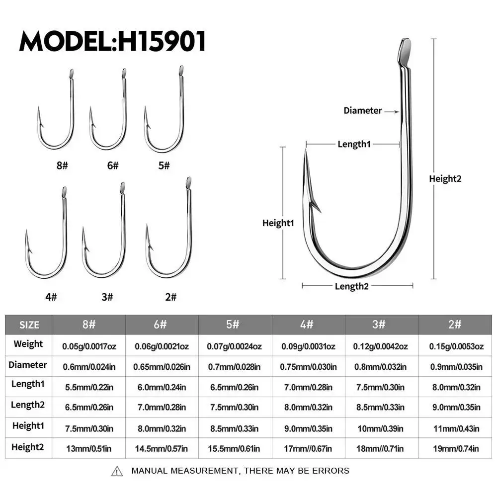Anzuelos de Pesca de Acero con Alto Contenido de Carbono, Anzuelos Negros para Carpa Cruciana, con Púas, para Pesca en Roca, Pesca de Mesa, Pesca con Mosca, 20 Piezas - imagen 4