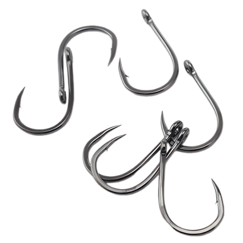 Anzuelo de pesca japonés Gamakatsu, anzuelo de pesca de tubo de aguas profundas para atún y juego grande, anzuelo Chinu anillado para pesca en el mar - imagen 5