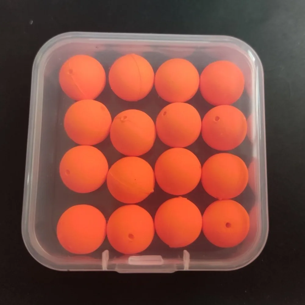 16 Uds. Cebo de pesca de carpa de 12mm Boilie Zig Rig flotador Artificial señuelo falso pelo de carpa Zig Rig método flotador cebo de agua método alimentador - imagen 3