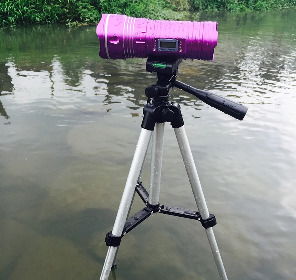 Linterna de energía 3/2, fuente de luz más brillante, linterna de pesca nocturna recargable por Usb, antorcha táctica de caza para equipo de estante - imagen 5