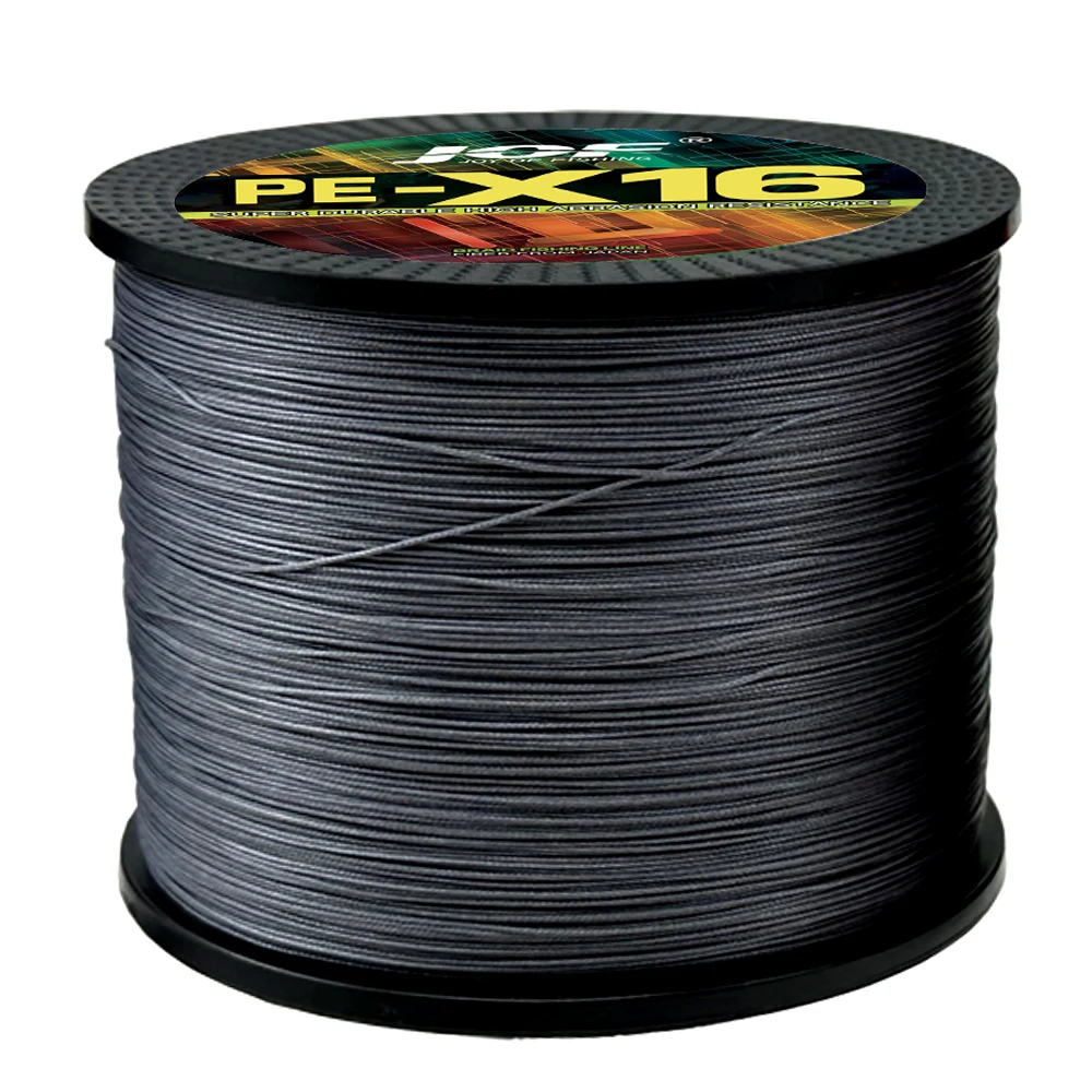 JOF-sedal de pesca trenzado de 16 hebras, 100M-1000M, núcleo hueco, PE, X16, extremo fuerte, Japón, 25LBs-200LBs, alambre de pesca de diámetro 0,16mm-0,8mm - imagen 3
