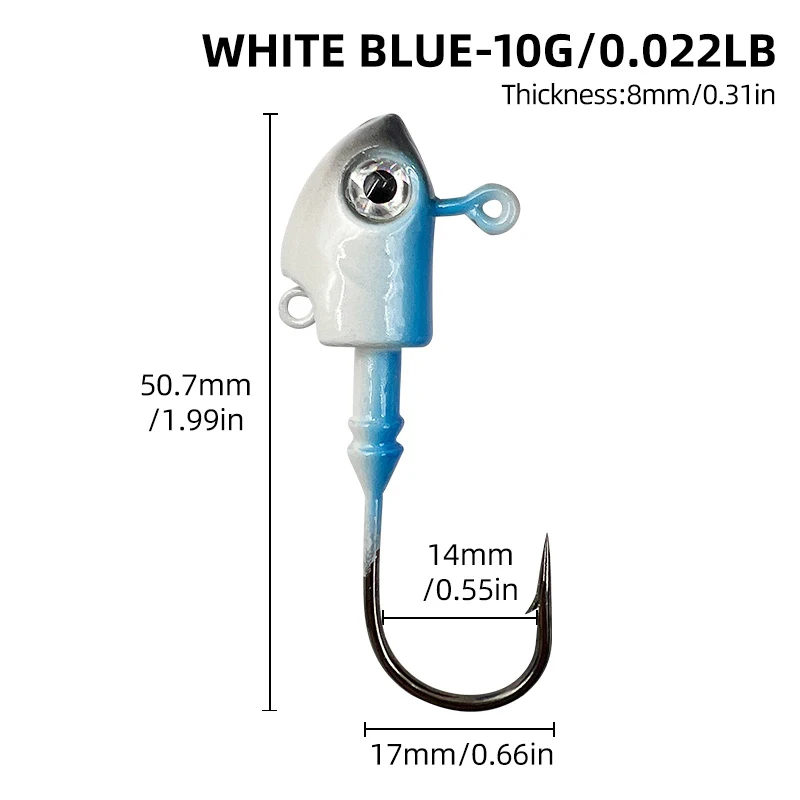 White-blue-10G