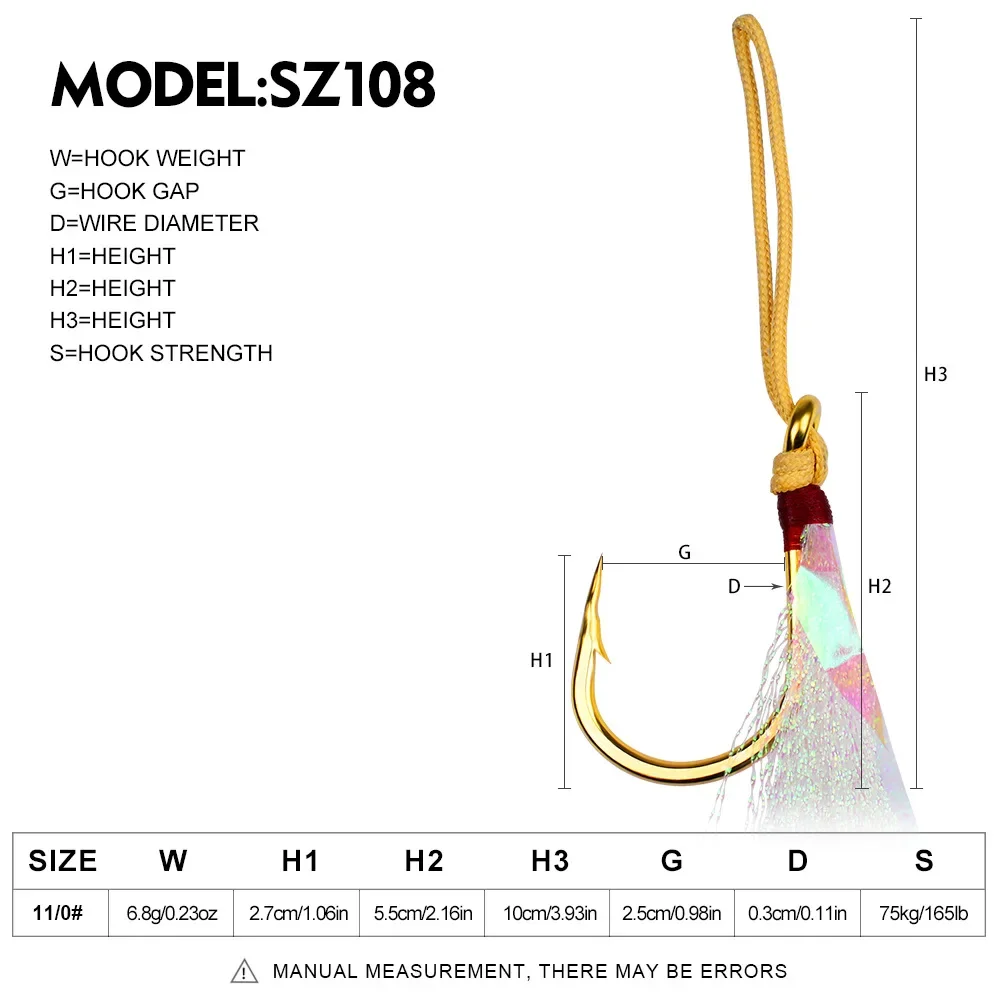 5 uds anzuelo de pesca de agua salada con plumas con púa gancho individual a prueba de herrumbre para barco señuelo de pesca atado gancho de atún - imagen 3