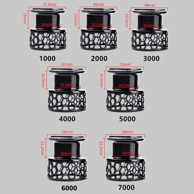 Carrete de pesca giratorio de carpa de agua salada MAVLLOS relación 15BB 5,5: 1 1000-7000 modelo 2 carretes cuerpo de Metal barco de mar carretes de pesca Jigging - imagen 2