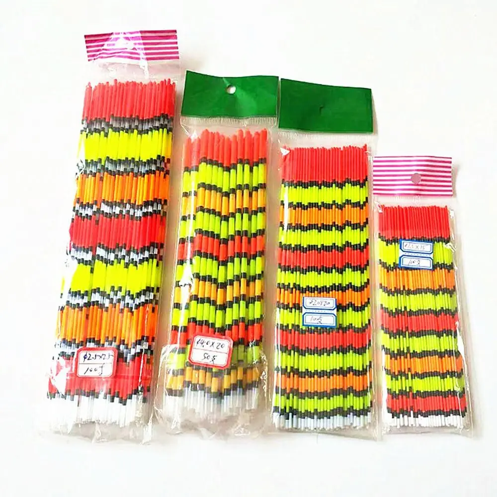 Flotador de pesca con cola de deriva, flotadores llamativos DIY, accesorio de boya, corcho de pesca llamativo, flotador de pesca superior para pesca nocturna