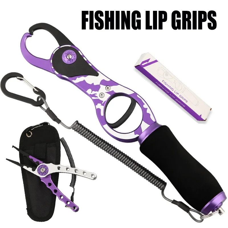 Pinza para labios de pescado – Alicates multifuncionales de aluminio 27cm