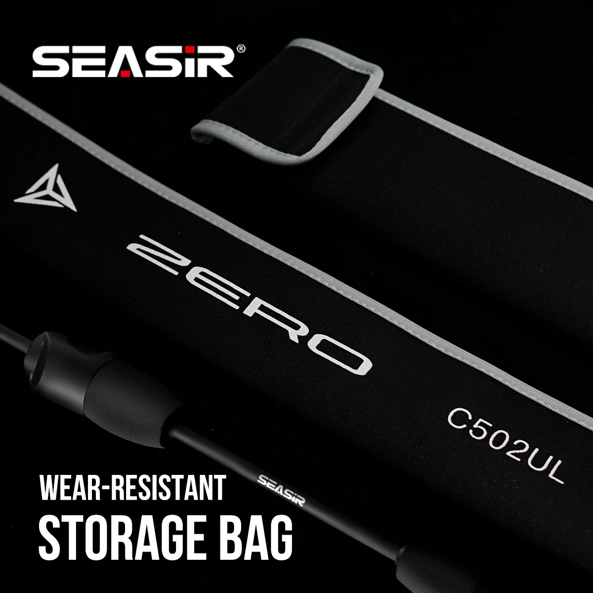 Seasir Zero Spining Baitcasting caña de pescar Bfs ultraligera 43g 1,53 M 30T + Boron-carbono Ul señuelo peso 1,5-6G 2 secciones - imagen 5