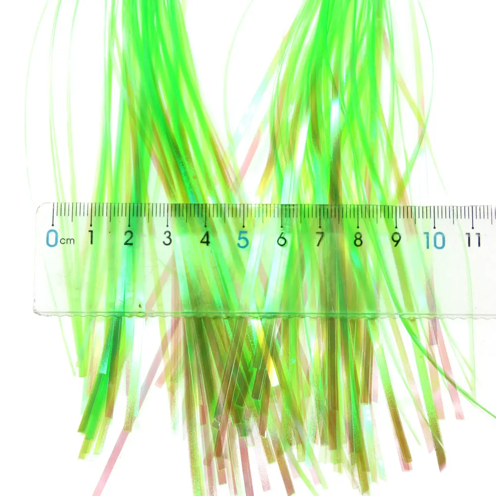 ICERIO-oropel plano estrecho brillante de Color perla de atado de moscas de 2mm de ancho, fabricación de línea de película, Material de atado de cobre John Nymph Scud - imagen 5