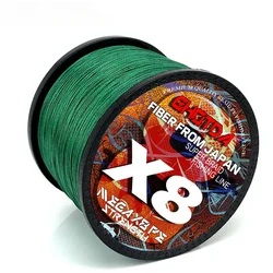 Hilo trenzado Ghotda 300M/500M – 8 hebras naranja multifilamento mar PE