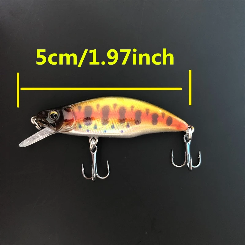 LURETV Minnow de Hundimiento Rápido – Señuelo Black Pit - imagen 3