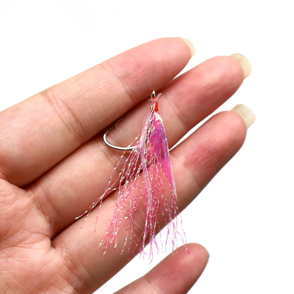 10 colores brillo malla hilo patrón de escamas de pescado para DIY atado de moscas cebo Material de pesca suministros artesanales - imagen 4