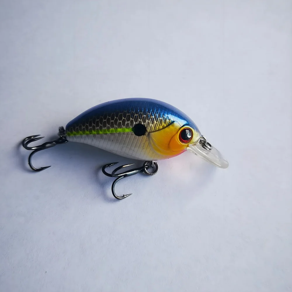 BassLegend-SEÑUELOS de pesca para trucha, cebos Crankbait para buceo poco profundo, Wobbler, lubina negra, 36mm, 4,5g, 36F - imagen 2