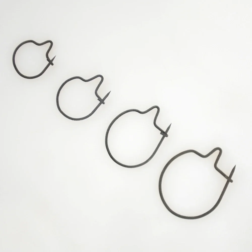 Aparejos de pesca de carpa, Clips de carpa, accesorios de pesca de carpa, 4 tamaños disponibles, AG023, 20 unidades - imagen 2