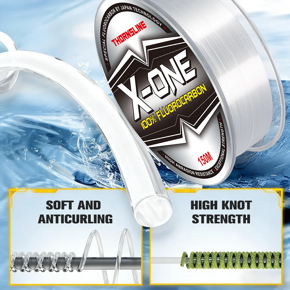 Thornsline Fluorocarbono Monofilamento Invisible