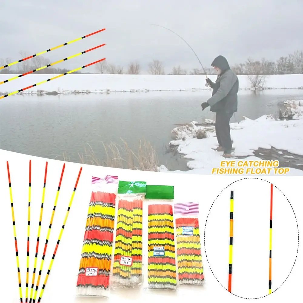 10 Uds. Flotador de pesca con cola de deriva, flotadores DIY, aparejos de boya, colas atrevidas, flotador de pesca llamativo, pesca nocturna superior - imagen 5