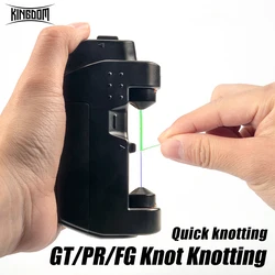Kingdom-herramientas de pesca anudadoras eléctricas, asistente GT PR FG, máquina anudadora de nudos, bobinadora de bobina de pesca, herramienta de nudo japonés