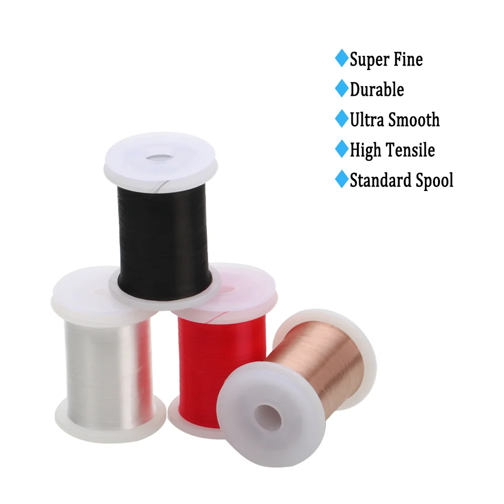 Wifreo, 2 uds., 30D GSP, hilo para atar moscas, hilo de alta resistencia, Material para atar moscas para la ninfa, moscas húmedas secas, cebos de señuelo de pesca de trucha - imagen 4