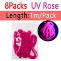 8Packs UV Rose