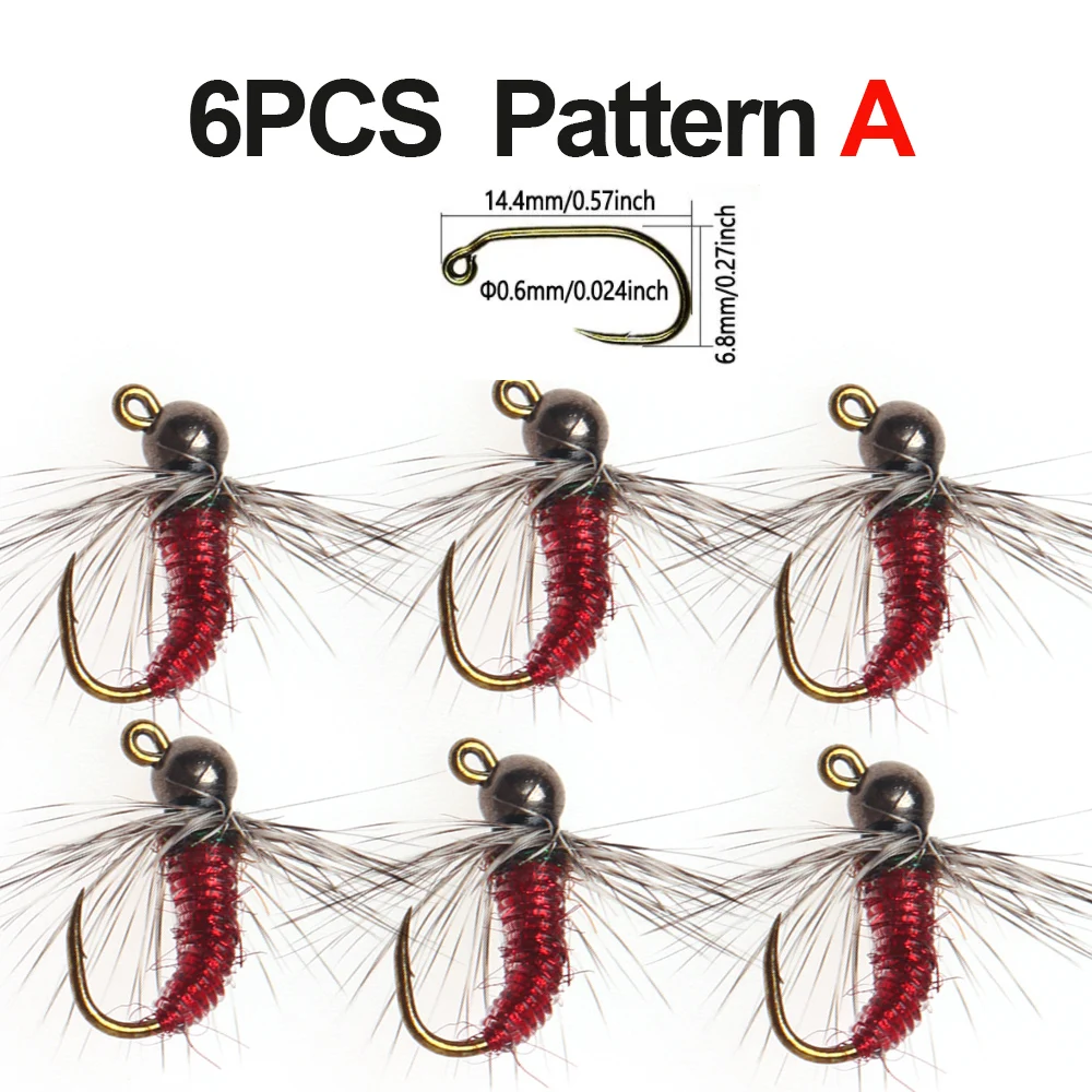 6PCS Pattern A
