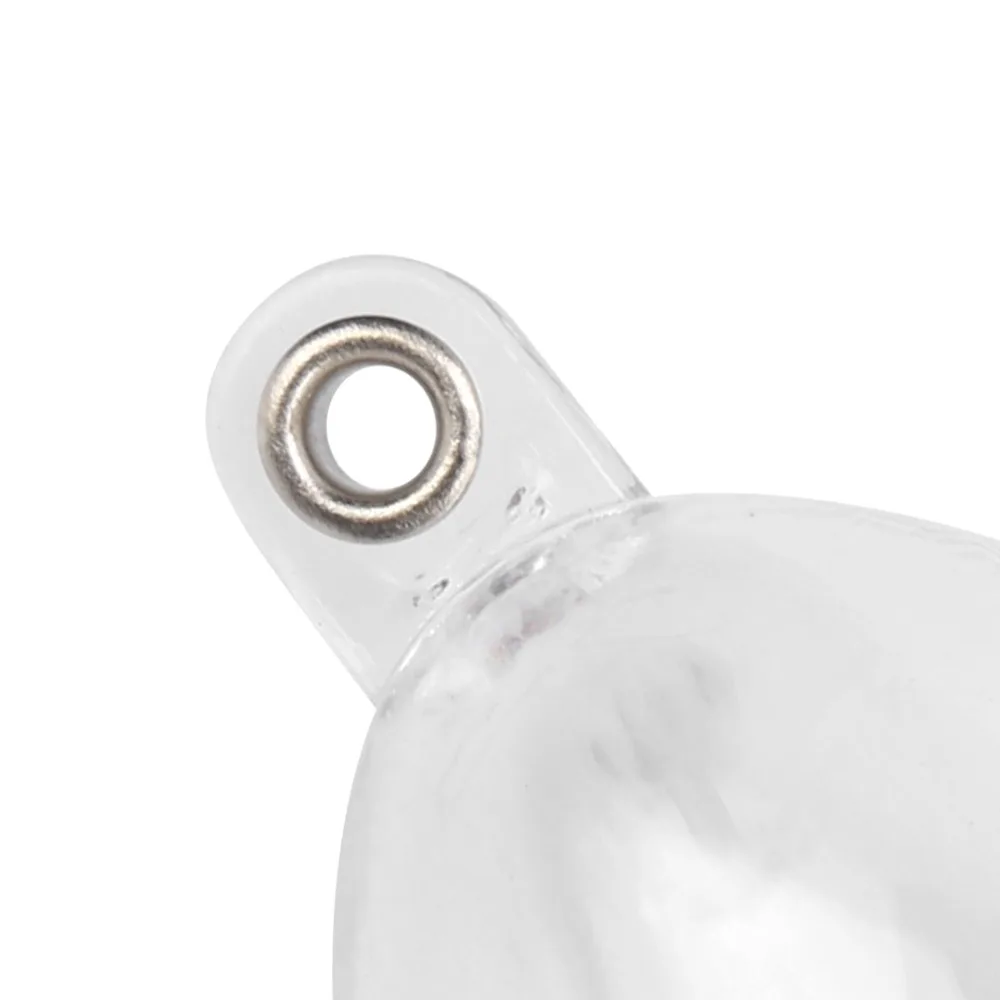Flotadores Burbujas Ovalados Blanco 95×45mm – Pesca Plástico