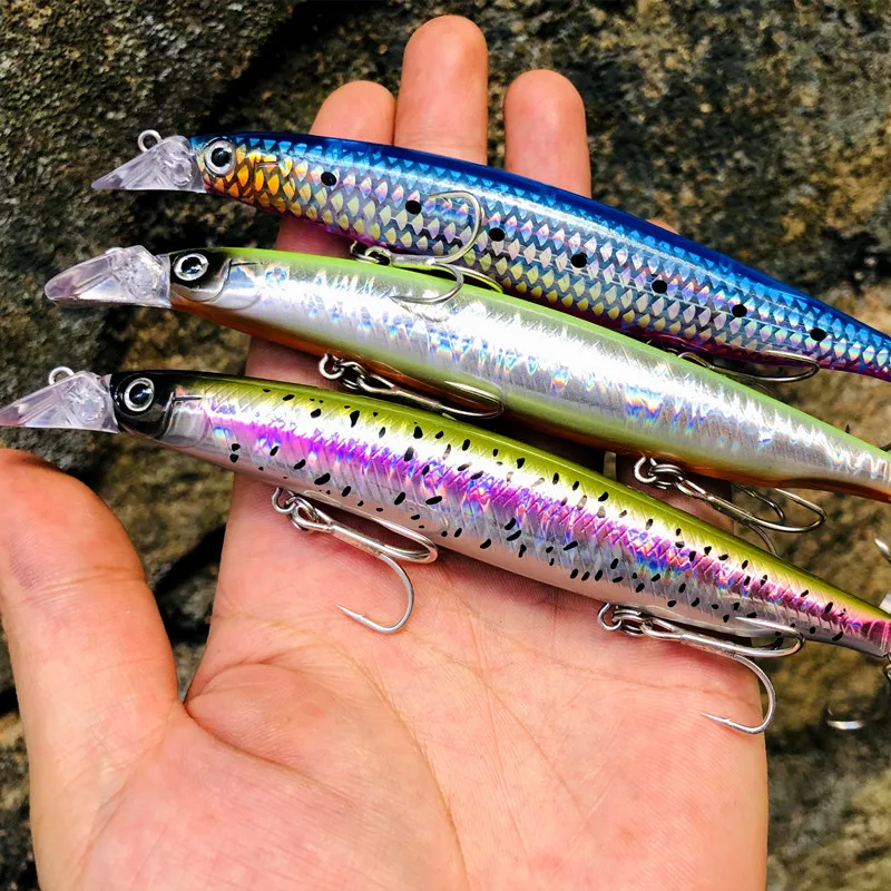 Battlebass Minnow 120mm 20g – Señuelo hundimiento para lubina - imagen 4