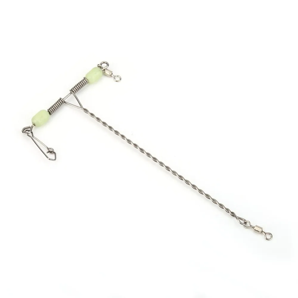Cuentas luminosas pesca de mar – Conector giratorio T acero inoxidable - imagen 2