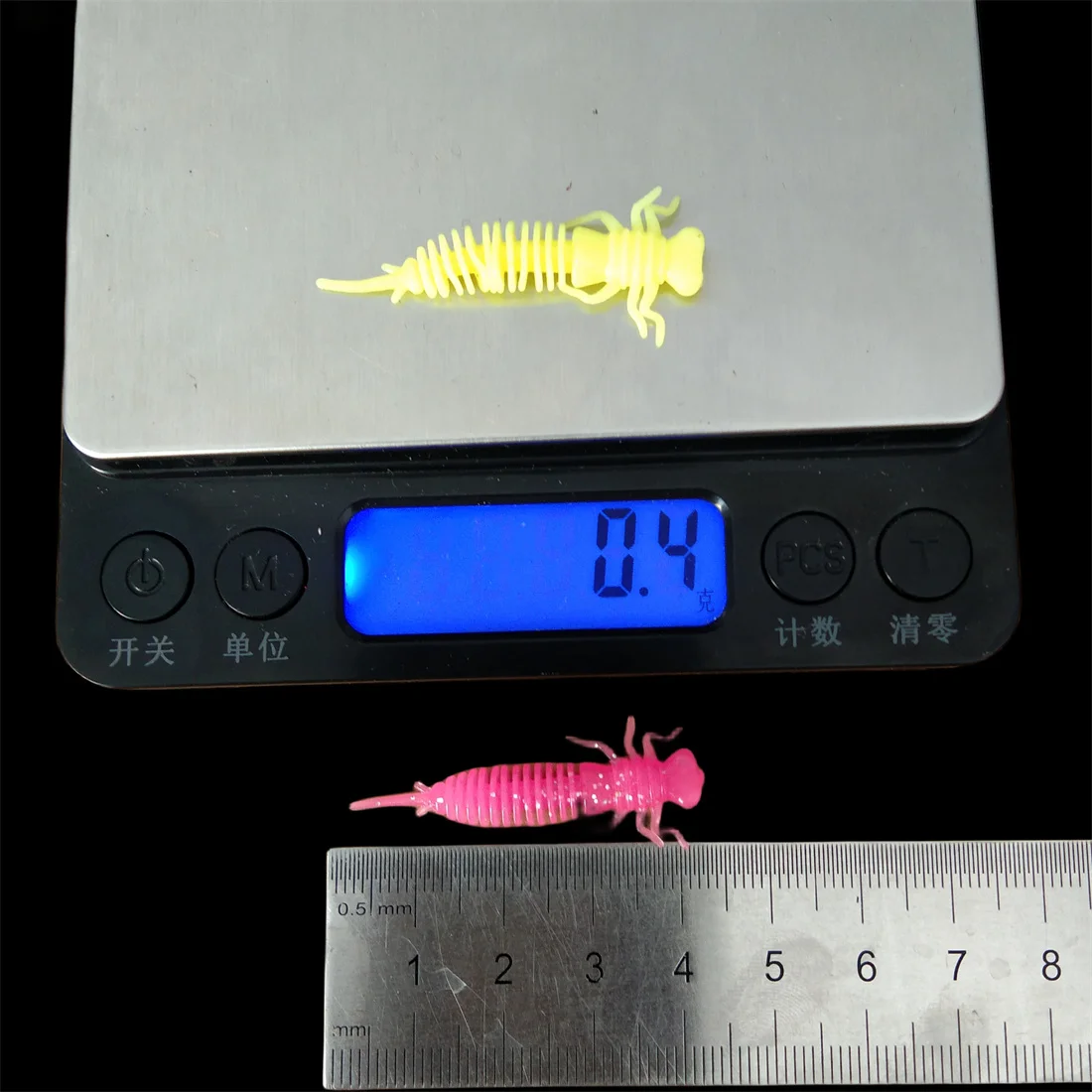 Señuelos blandos artificiales de silicona para pesca, cebo de plástico de 4cm, 250 piezas, para Lucio, pececillo, Swimbait, Jigging - imagen 4