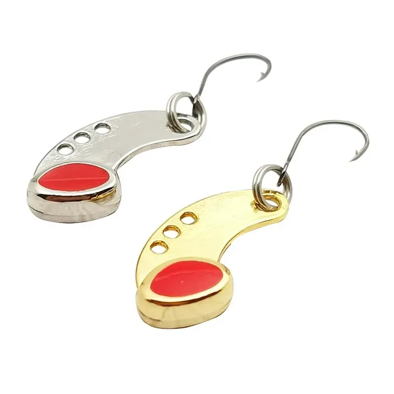 Mini vib Crankbait 1,5g señuelo duro cobre para agua dulce - imagen 3