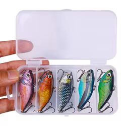 VIB: Señuelo vibratorio 5,5 cm para lubina y trucha