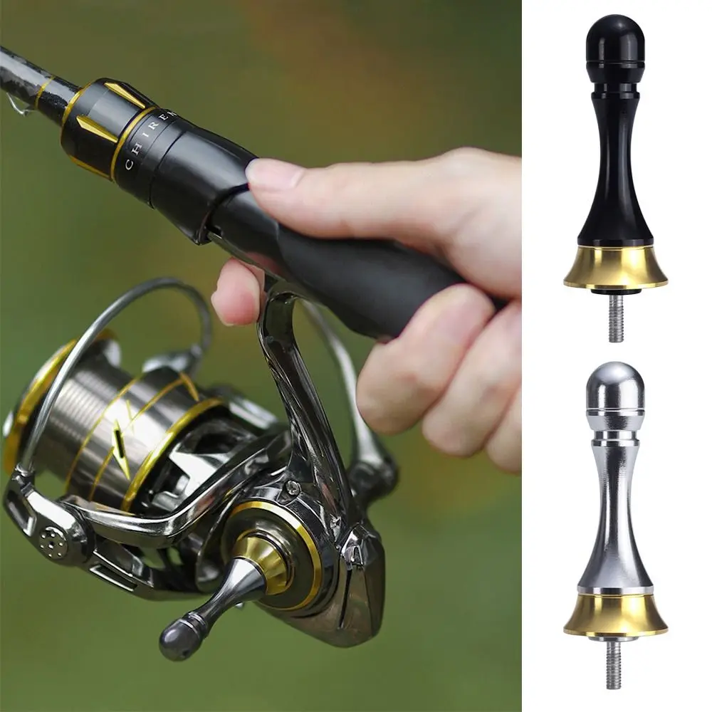 Carrete de pesca de aleación de aluminio, estabilizador de mango de equilibrio, soporte de equilibrio ligero, carrete, accesorios de pesca de repuesto universales - imagen 4
