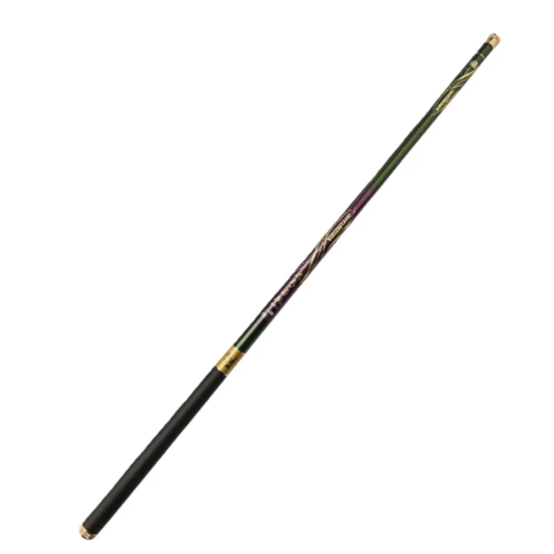 Caña de pescar de mano ultraligera, larga y dura, de fibra de carbono, telescópica de alta calidad, 2,7 M/3,6 M/3,9 M/4,5 M/4,8 M5.4M6.3M - imagen 2
