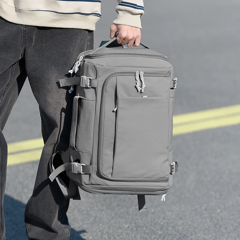 Mochila de escalada para mujer, viaje, fin de semana, senderismo, mochila para ordenador portátil con zapatos, mochila de equipaje ligera, mochila escolar grande - imagen 2